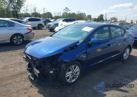 2019 Hyundai Elantra Sel from USA, damaged, VIN 5NPD84LFXKH464503